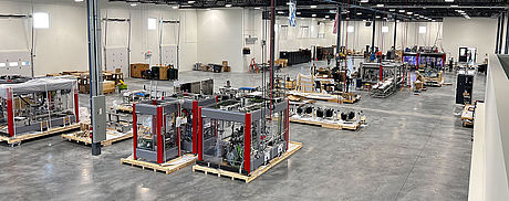 Commissioning Hall at SOMIC Packaging Inc.